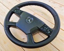 NEU LEDER Lenkrad für Mercedes Atego Actros Freightliner Axor Schwarz comprar usado  Enviando para Brazil