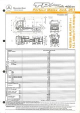 1996 mercedes trucks d'occasion  Expédié en Belgium