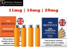 Motives cartomizer refills for sale  HEMEL HEMPSTEAD