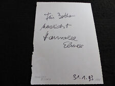 Hannelore elsner signed gebraucht kaufen  Neuruppin