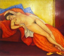 Magnifique tableau femme d'occasion  Jassans-Riottier