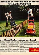 1970 wolf mower d'occasion  Expédié en Belgium