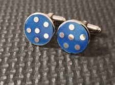 Vintage cufflinks silver for sale  Shipping to Ireland