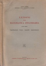 Lezioni matematica finanziaria usato  Italia
