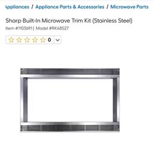 Sharp built microwave for sale  Laingsburg