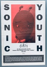 Usado, SONIC YOUTH 1992 vintage POSTER ANÚNCIO SUJO comprar usado  Enviando para Brazil