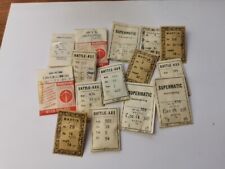 Vintage watch mainsprings for sale  OSWESTRY
