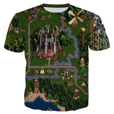 Camiseta manga curta clássica Game Heroes of Might Magic feminina masculina estampa 3D comprar usado  Enviando para Brazil