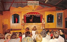 Usado, Cartão postal vintage dos anos 60 Marionettes Puppet Theatre CIRCUS HALL OF FAME Sarasota, FL comprar usado  Enviando para Brazil