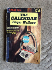 Calendar edgar wallace for sale  BRADFORD