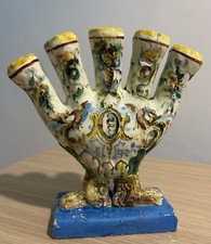 Antica tulipaniera ceramica usato  Milano