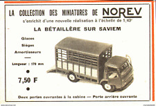 Pub miniature vehicle d'occasion  Expédié en Belgium
