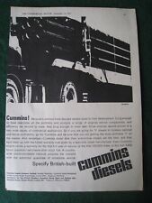 Cummins diesels automotive for sale  BRISTOL