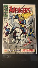 🛡🗡 AVENGERS #48 (1968) 1º APP 🔑 BLACK KNIGHT MOVIE MARVEL 🗡🛡 comprar usado  Enviando para Brazil