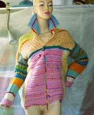 Unikat stylish handgestrickt gebraucht kaufen  Stuttgart