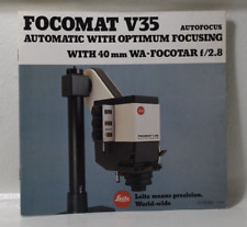 Leica focomat v35 for sale  Lakeside
