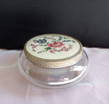 Vintage glass powder for sale  TUNBRIDGE WELLS