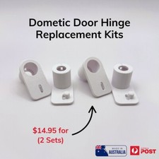 (2 Conjuntos) Kit de substituição de dobradiça de porta freezer geladeira Dometic RM2350 RM2301 RM2553 comprar usado  Enviando para Brazil