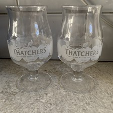 Thatchers cider goblet for sale  PETERBOROUGH