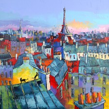 Paris 80x80cm direct d'occasion  Le Merlerault