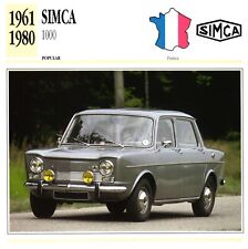 Simca 1000 1961 for sale  STOCKPORT