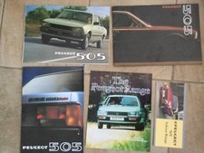 Peugeot 505 brochure for sale  WEYMOUTH
