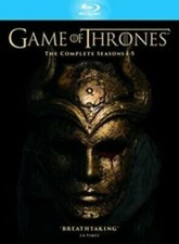 Game of Thrones: The Complete Seasons 1-5 Box Set Blu-Ray na sprzedaż  PL