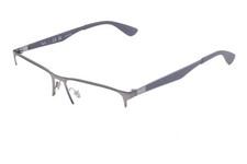 NUEVAS GAFAS RAY-BAN RB 6335 2855 GRIS METAL MONTURAS AUTÉNTICAS 56-17 segunda mano  Embacar hacia Mexico
