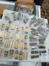 Cabinet hinges brass for sale  LUTON
