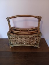 Vintage bamboo wicker for sale  Pittsburgh