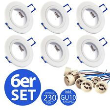 Gu10 einbaustrahler set gebraucht kaufen  Lengerich
