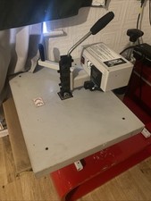 Swing heat press for sale  OLDHAM