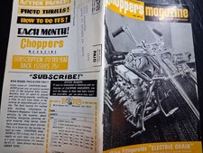 Choppers magazine JUNE 1969  Ed Big Daddy Roth Electric chair INDIAN chopper comprar usado Choppers magazine JUNE 1969  Ed Big Daddy Roth Electric chair INDIAN chopper comprar usado  Enviando para Brazil