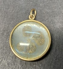 Usado, Pingente antigo de trevo de quatro folhas de ouro amarelo 14k comprar usado  Enviando para Brazil