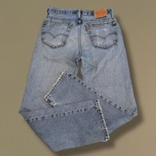 Jeans Levi’s lavagem leve desgastado tamanho 32x33 comprar usado  Enviando para Brazil