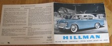 Sales brochure hillman for sale  PULBOROUGH