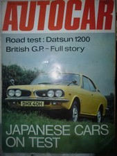Autocar datsun 1200 for sale Autocar datsun 1200 for sale  WAKEFIELD