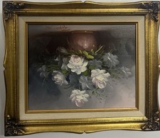Vintage framed floral for sale  Aurora