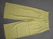Green linen wide for sale Green linen wide for sale  TORQUAY