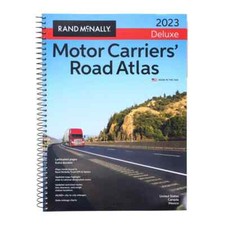 Rand Mcnally 2023 Deluxe Motor Carrier Road Atlas comprar usado  Enviando para Brazil