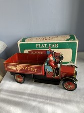 Caminhão de transporte vintage Fiat com motorista, caixa original, colecionável comprar usado  Enviando para Brazil