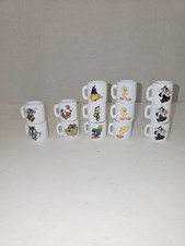 Lote de 13 mini canecas de cerâmica vintage Looney Tunes comprar usado  Enviando para Brazil