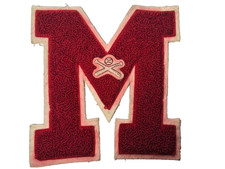 Vintage chenille varsity for sale  Coventry