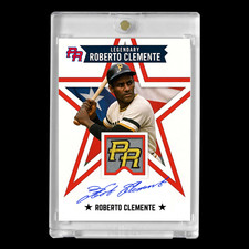 Cartão Roberto Clemente – Porto Rico 2025 Star Flag Edition & PR Patch! comprar usado  Enviando para Brazil