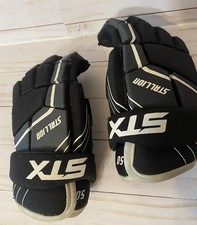 Luvas de lacrosse STX Stallion 200 pretas -Tamanho P/10” comprar usado  Enviando para Brazil