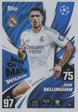 Match Attax Liga Mistrzów 2025/26 325 Człowiek meczu Jude Bellingham, używany na sprzedaż Match Attax Liga Mistrzów 2025/26 325 Człowiek meczu Jude Bellingham, używany na sprzedaż  Wysyłka do Poland