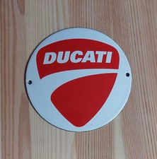 Ducati emailschild makellos gebraucht kaufen  Mainhardt