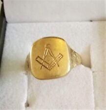 Masonic hallmarked 9ct for sale  GLASGOW