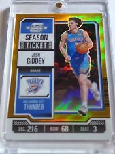 Usado, 2023 Panini Contenders Optic Josh Giddey #73 OURO /10 Holo - Pronto para classificação comprar usado  Enviando para Brazil