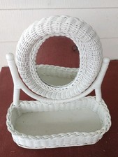 White wicker vanity for sale  Ellenville